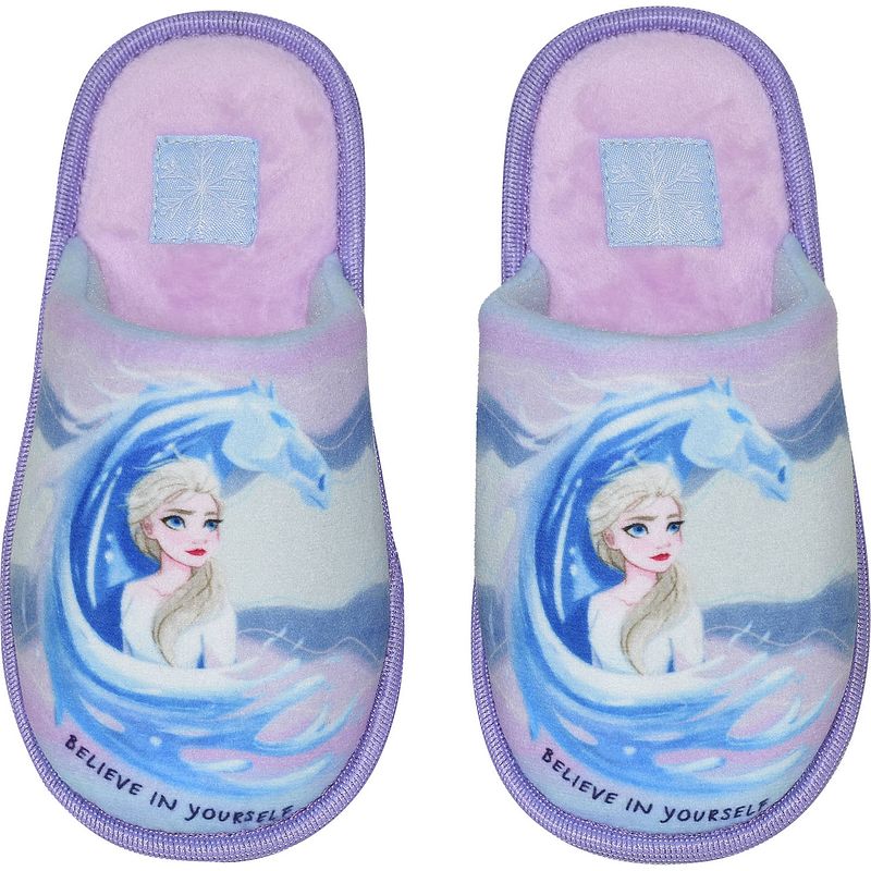 Foto van Disney pantoffels frozen meisjes polyester/tpr lila maat 31-32