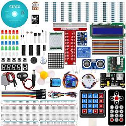 Foto van Strex starter kit geschikt voor raspberry pi - 189 delig - pi3 & pi4 - gpio / afstandsbediening / motor / lcd display /