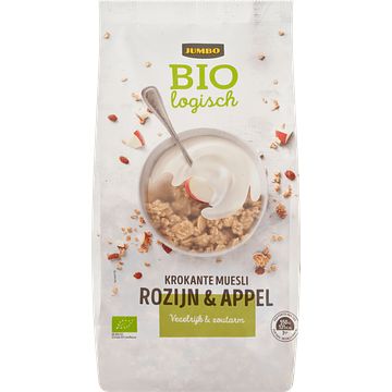 Foto van Jumbo biologische krokante muesli 350g