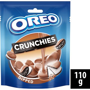 Foto van Oreo crunchies koek bites melkchocolade 110g bij jumbo