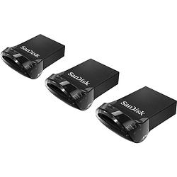 Foto van Sandisk ultra fit usb 3.1 32 gb flash drive 3-pack