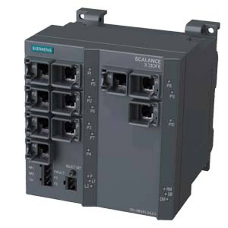 Foto van Siemens 6gk53100ba102aa3 6gk5310-0ba10-2aa3 industrial ethernet switch 10 / 100 mbit/s