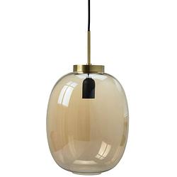 Foto van Dyberg larsen hanglamp dl39 30 cm e27 glas 60w oranje