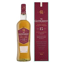 Foto van Glen grant 15 years 1ltr whisky + giftbox