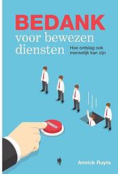 Foto van Bedank voor bewezen diensten - annick ruyts - paperback (9789464788105)