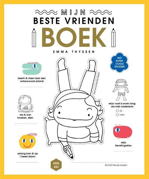 Foto van Mijn beste vriendenboek - hardcover (9789401452830)