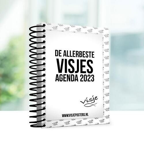 Foto van De allerbeste visjes agenda 2023 - paperback (9789493206212)