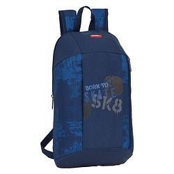 Foto van Casual rugtas skate safta m821a marineblauw (22 x 39 x 10 cm)