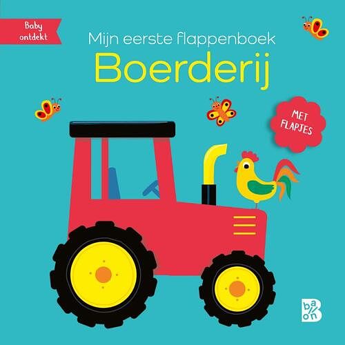 Foto van Mijn eerste flappenboek: boerderij - kartonboekje;kartonboekje (9789403230993)