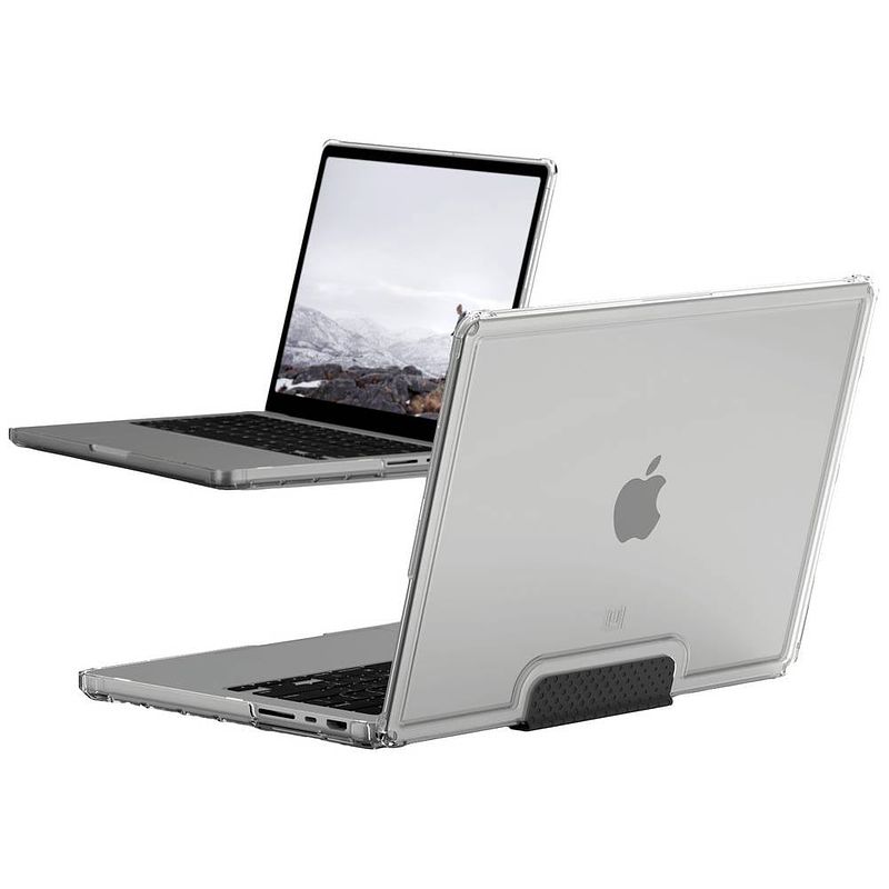 Foto van Urban armor gear laptophoes lucent case geschikt voor max. (laptop): 35,6 cm (14) ice, transparant