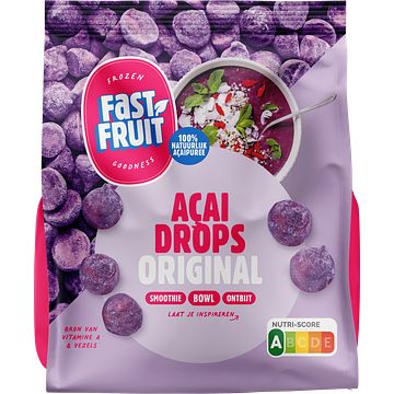 Foto van Fast fruit acai drops original 250g bij jumbo