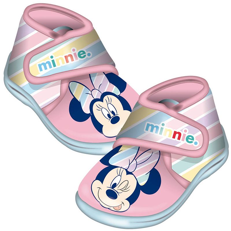 Foto van Disney pantoffels minnie mouse meisjes textiel roze maat 26