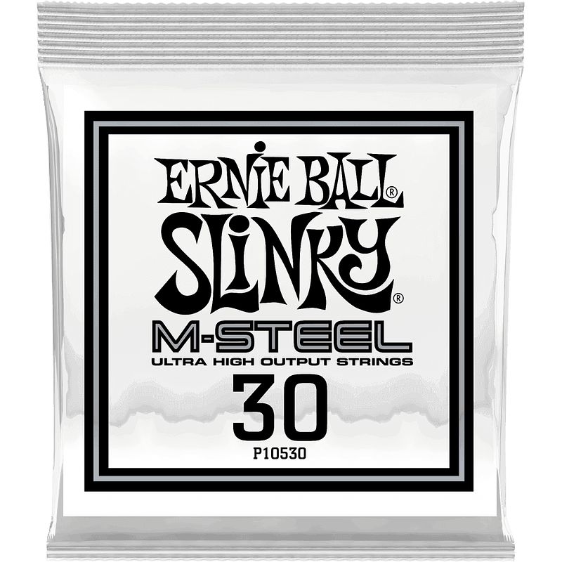 Foto van Ernie ball 10530 .030 slinky m-steel losse snaar voor elektrische gitaar