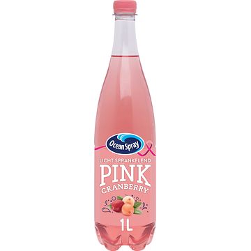 Foto van Ocean spray pink cranberry 1l bij jumbo