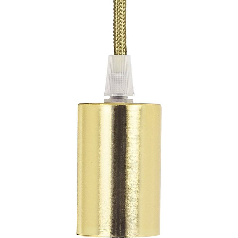 Foto van Smartwares ide-60015 hanglamp ‚äì goud ‚äì metaal ‚äì vò 4,2 ‚äì max. 152 cm