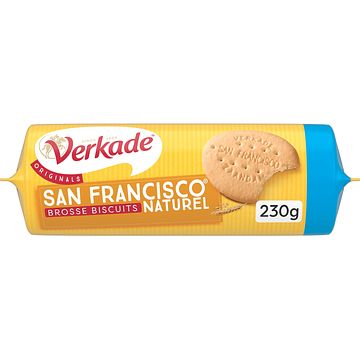 Foto van Verkade originals san francisco naturel brosse biscuits 230g bij jumbo