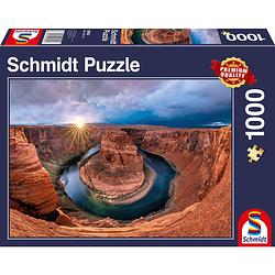 Foto van Schmidt puzzle legpuzzel glen canyon karton 1000 stukjes