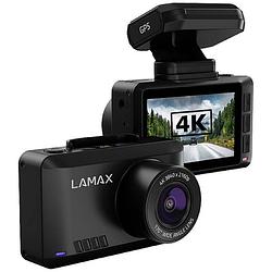 Foto van Lamax t10 dashcam met gps kijkhoek horizontaal (max.): 170 ° gegevensweergave in video, g-sensor, wdr, videoloop, automatische start, gps met radarherkenning,