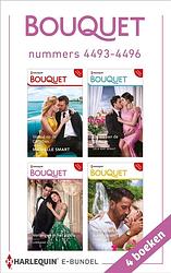 Foto van Bouquet e-bundel nummers 4493 - 4496 - michelle smart, lela may wight, lorraine hall, louise fuller - ebook