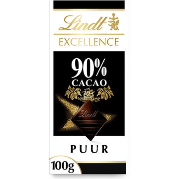 Foto van Lindt excellence 90% cacao 100g bij jumbo