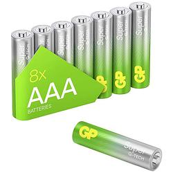 Foto van Gp batteries gppca24as551 aaa batterij (potlood) alkaline 1.5 v 8 stuk(s)