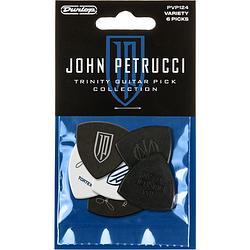 Foto van Dunlop pvp124 john petrucci trinity guitar pick collection plectrumset (6 stuks)