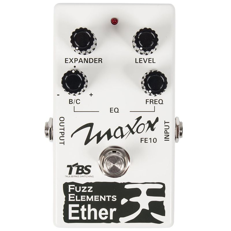 Foto van Maxon fe10 fuzz elements ether fuzz effectpedaal