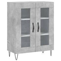 Foto van Infiori dressoir 69,5x34x90 cm bewerkt hout betongrijs