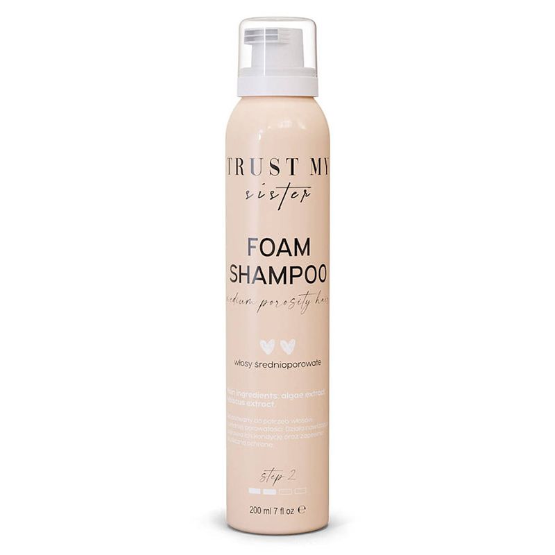 Foto van Sister foam shampoo - medium porosity hair 200ml.