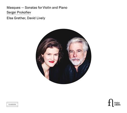 Foto van Masques - sonatas for violin and piano - cd (5400439007499)