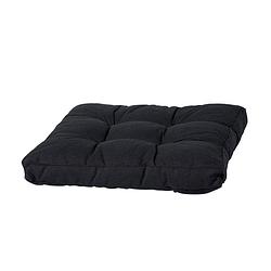 Foto van Madison lounge zitkussen tuin 73x73 cm rib black