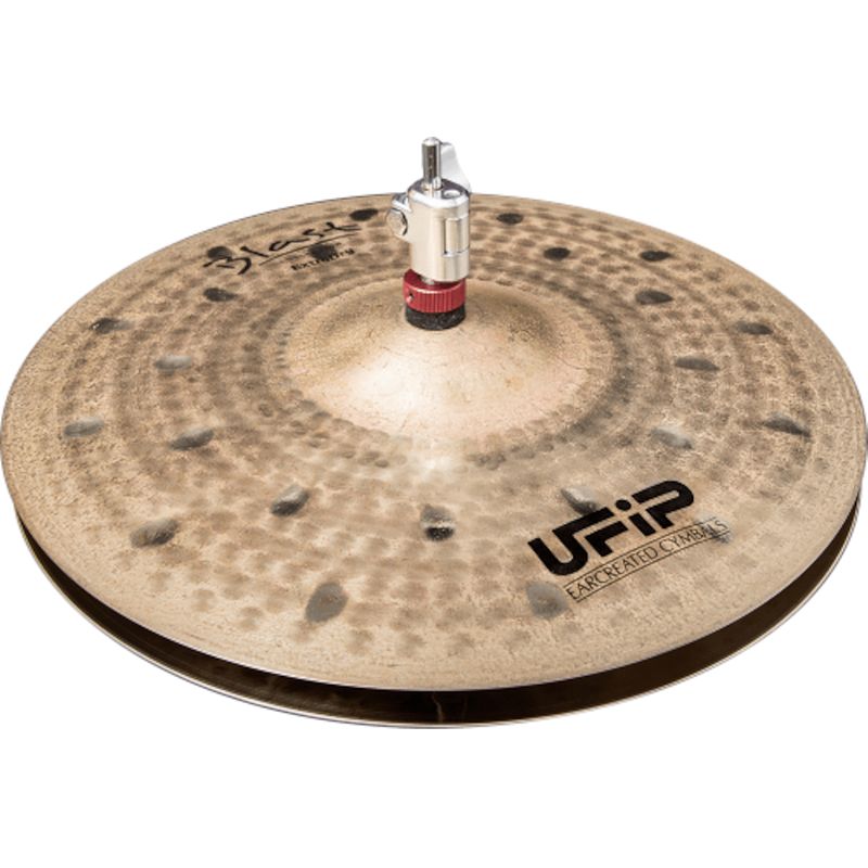 Foto van Ufip bt-15xdh extra dry blast 15 inch hi hat bekken