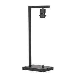 Foto van Moderne tafellamp - steinhauer - metaal - modern - e27 - l: 14cm - voor binnen - woonkamer - eetkamer - zwart