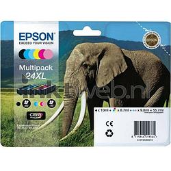 Foto van Epson 24xl multipack zwart en kleur cartridge