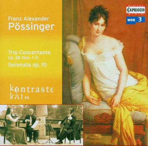 Foto van Possinger: trio concertante op. 36 - cd (4006408671626)