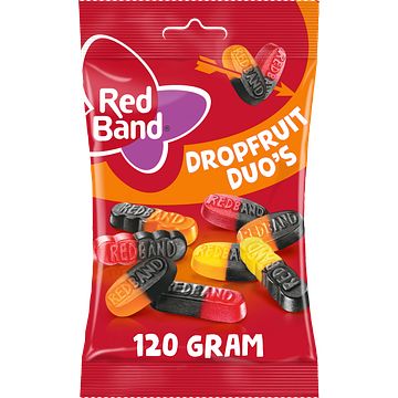 Foto van Red band dropfruit duo'ss 120g bij jumbo