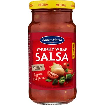 Foto van Santa maria chunky wrap salsa medium 230g bij jumbo