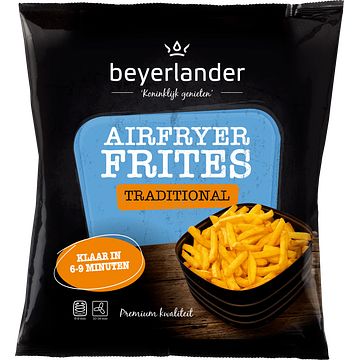 Foto van Beyerlander traditionele airfryerfrites 500g bij jumbo