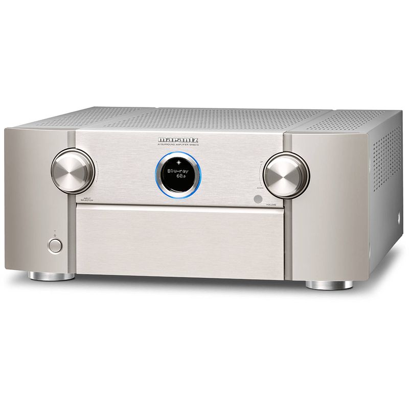 Foto van Marantz sr8015 av-receiver - zilvergoud - 8 kanalen