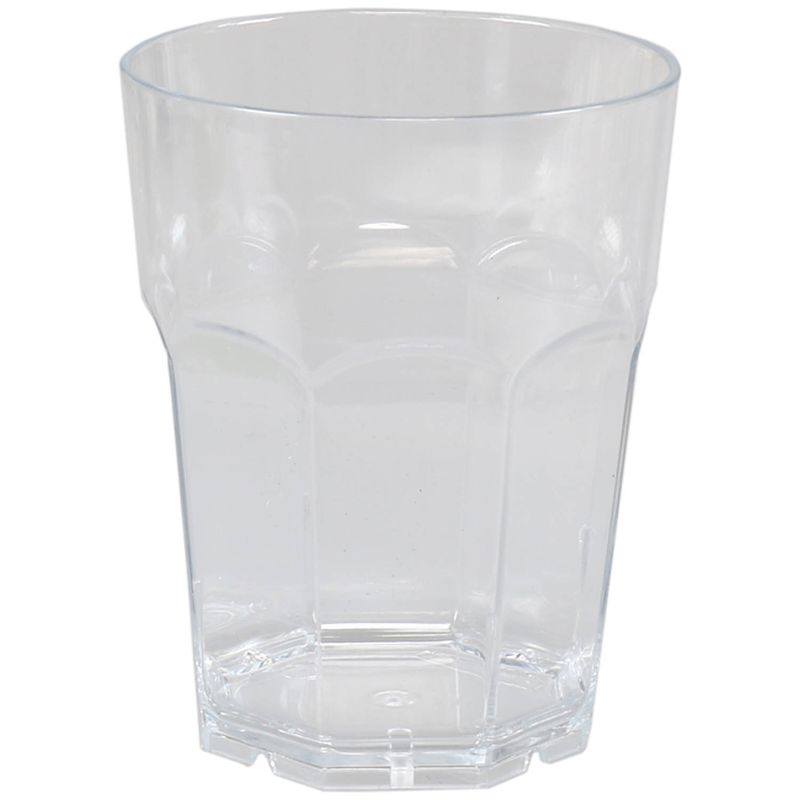 Foto van Depa drinkglas - transparant -a?a??a? onbreekbaar kunststof - 220 ml - drinkglazen