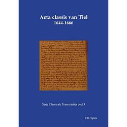 Foto van Acta classis van tiel 1644-1666 - serie classicale