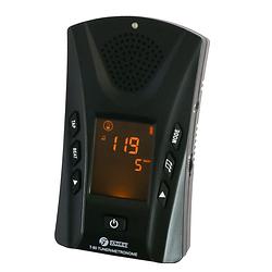 Foto van Fazley t-90 desktop tuner met metronoom, thermometer en hygrometer