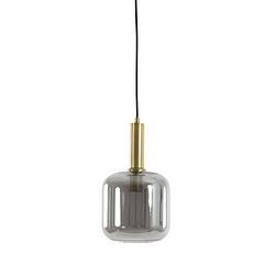 Foto van Light & living - hanglamp lekar - 16x16x26 - brons