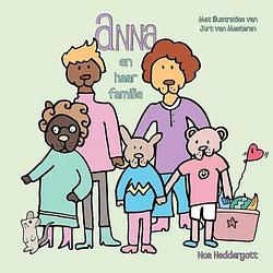 Foto van Anna en haar familie - noa heddergott - paperback (9789464502329)