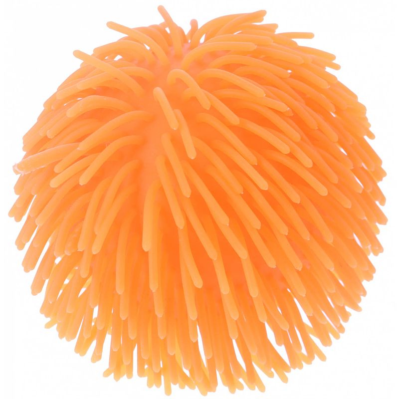 Foto van Johntoy fluffy bal oranje 120 mm