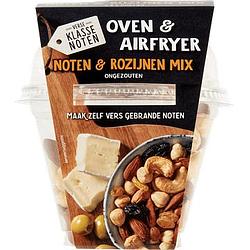 Foto van Klasse noten oven & airfryer noten & rozijnen mix 125g bij jumbo