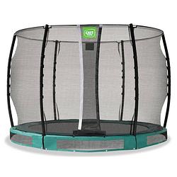 Foto van Exit allure classic inground trampoline ø305cm - groen