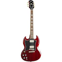 Foto van Epiphone sg standard cherry lh linkshandige elektrische gitaar