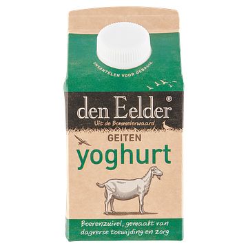 Foto van Den eelder geiten yoghurt 0, 5l bij jumbo