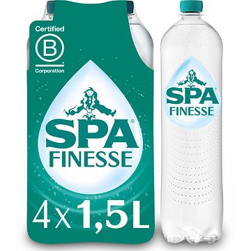 Foto van Spa finesse sparkling mineral water licht bruisend 4 x 1, 5l bij jumbo